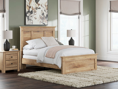 Stuart Furniture Outlet - Ashley Furniture - Makidern Bedroom - Full Panel Bed / Tan - PCB1170B19