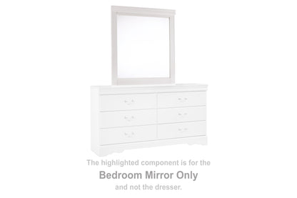 Stuart Furniture Outlet - Ashley Furniture - Anarasia Bedroom - Bedroom Mirror / White - B129-36