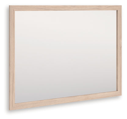 Stuart Furniture Outlet - Ashley Furniture - Arloster Bedroom - Bedroom Mirror / Tan - PCB1566-36