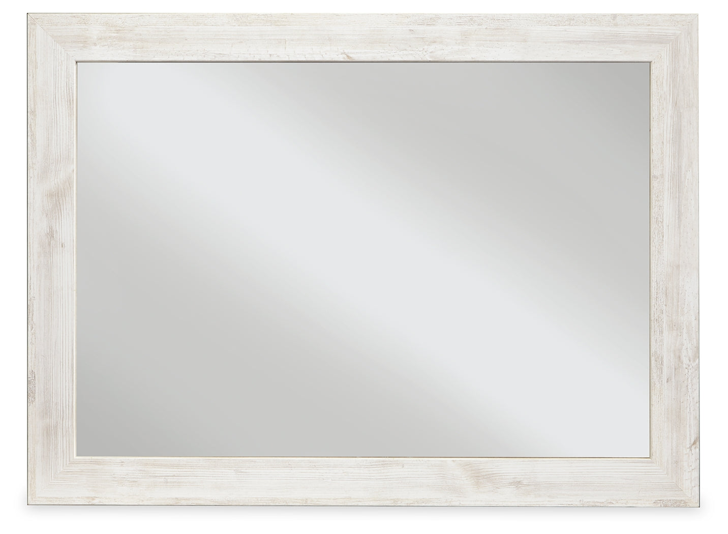 Stuart Furniture Outlet - Ashley Furniture - Paxberry Bedroom - Bedroom Mirror / Whitewash - B181-36