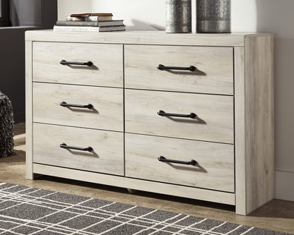 Stuart Furniture Outlet - Ashley Furniture - Cambeck Bedroom - Six Drawer Dresser / Whitewash - B192-31