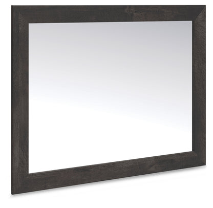 Stuart Furniture Outlet - Ashley Furniture - Hollivern Bedroom - Bedroom Mirror / Dark Gray - PCB2108-36