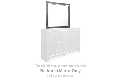 Stuart Furniture Outlet - Ashley Furniture - Lodanna Bedroom - Bedroom Mirror / Gray - B214-36