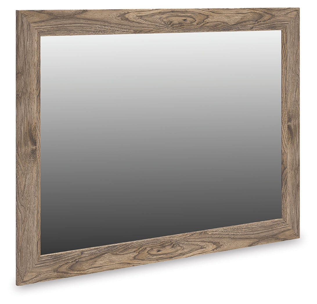 Stuart Furniture Outlet - Ashley Furniture - Rusticott Bedroom - Bedroom Mirror / Brown - PCB2260-36