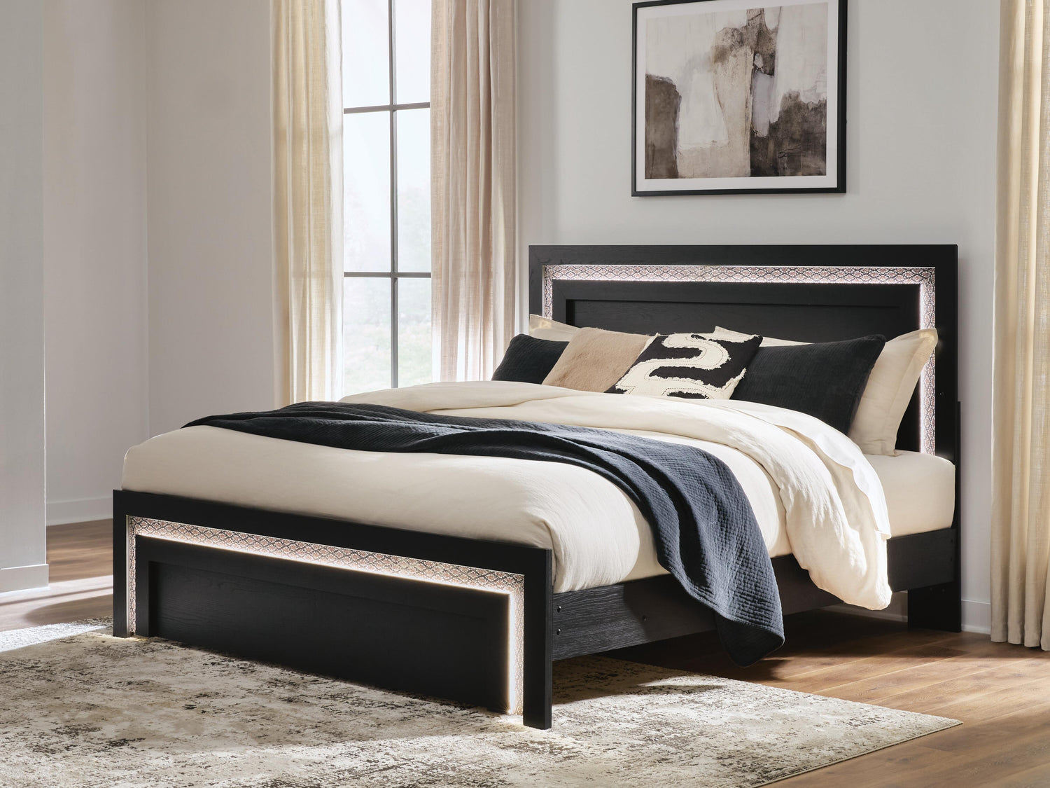 Stuart Furniture Outlet - Ashley Furniture - Brizmore Bedroom - Queen Panel Bed - PCB2611B11