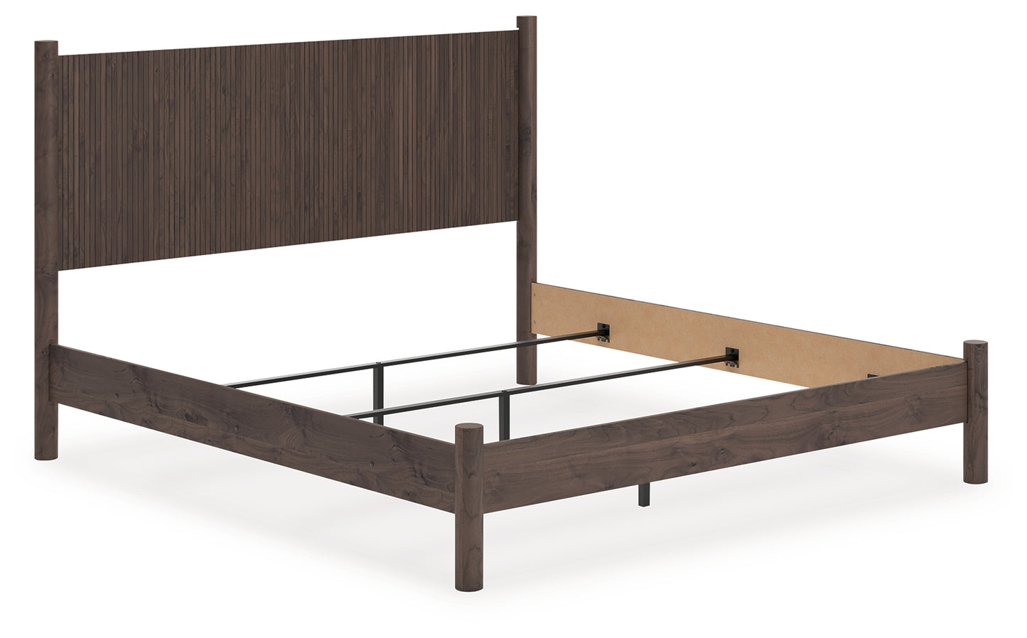 Stuart Furniture Outlet - Ashley Furniture - Pamytta Bedroom - King Panel Bed / Brown - PCB2614B26