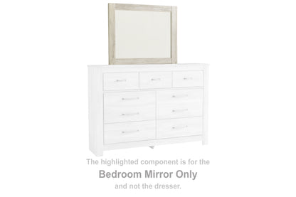 Stuart Furniture Outlet - Ashley Furniture - Bellaby Bedroom - Bedroom Mirror / Whitewash - B331-36