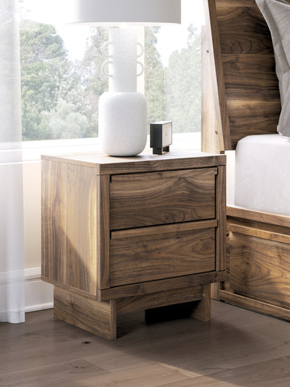Stuart Furniture Outlet - Ashley Furniture - Chirason Bedroom - Two Drawer Night Stand / Brown - PCB3367-92