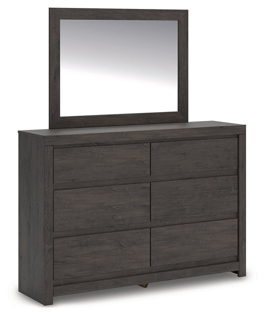 Stuart Furniture Outlet - Ashley Furniture - Fraluna Bedroom - Two Drawer Night Stand / Charcoal - PCB3370-92