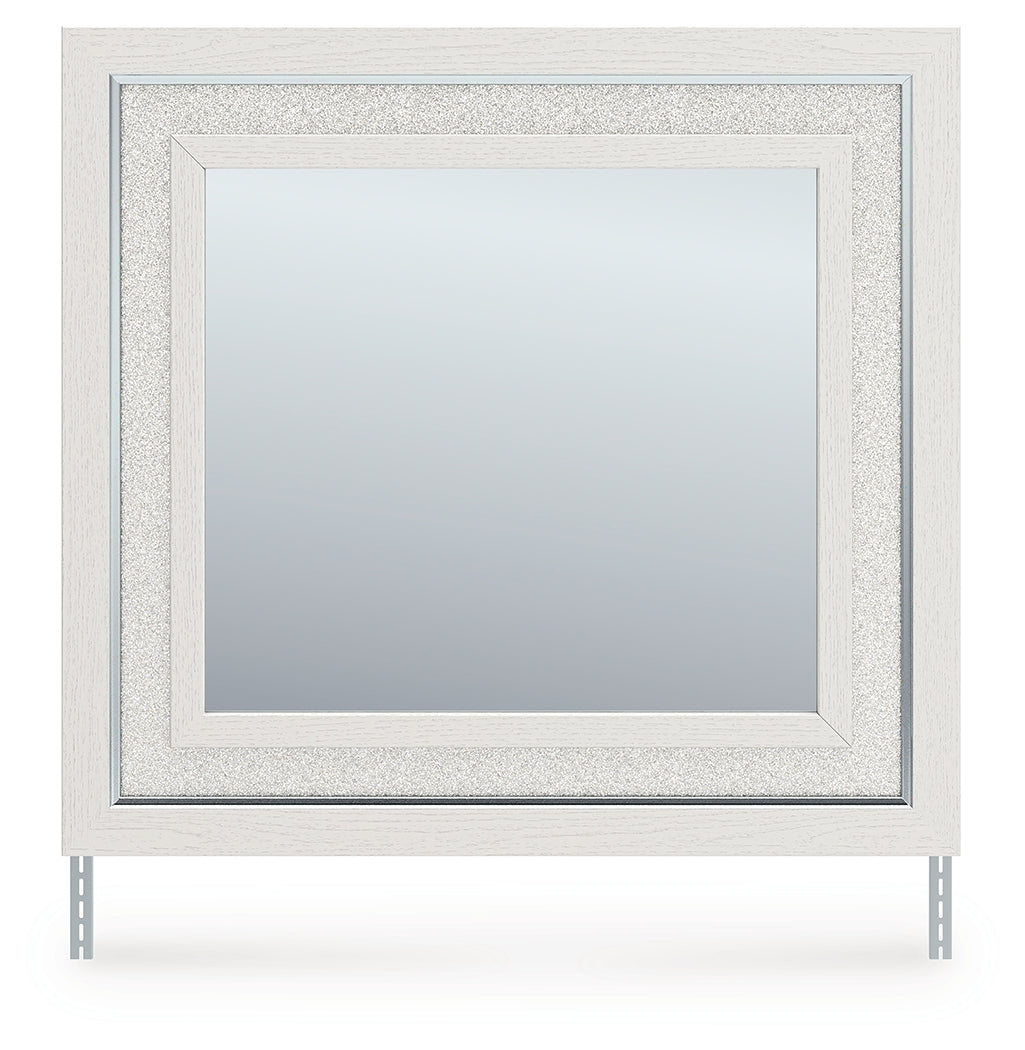 Stuart Furniture Outlet - Ashley Furniture - Zuraleus Bedroom - Bedroom Mirror / White - PCB3381-36