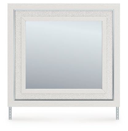Stuart Furniture Outlet - Ashley Furniture - Zuraleus Bedroom - Bedroom Mirror / White - PCB3381-36