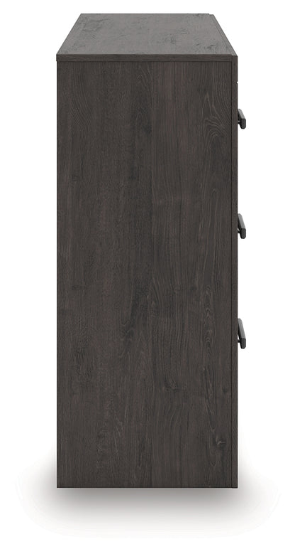 Prendonea King Panel Bed, Dresser and 2 Nightstands