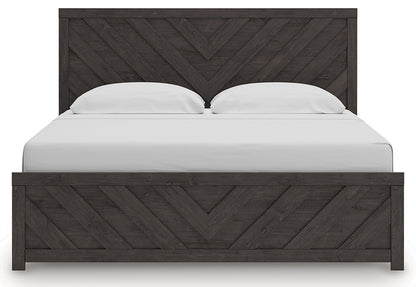 Prendonea King Panel Bed, Dresser and 2 Nightstands