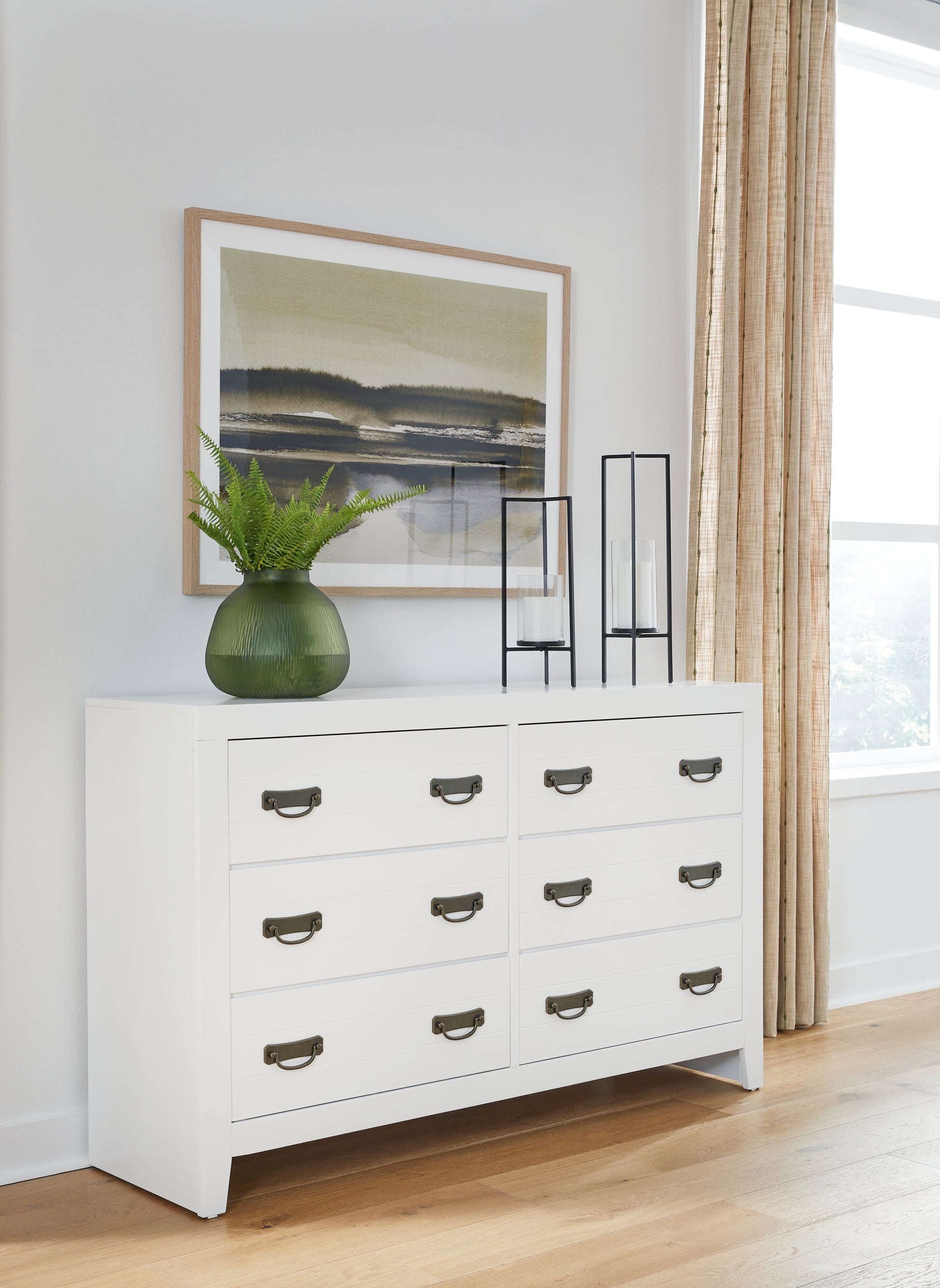 Stuart Furniture Outlet - Ashley Furniture - Binterglen Bedroom - Dresser / White - B427-31