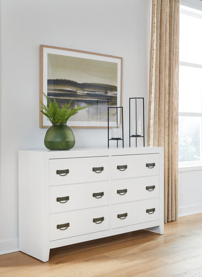 Stuart Furniture Outlet - Ashley Furniture - Binterglen Bedroom - Dresser / White - B427-31