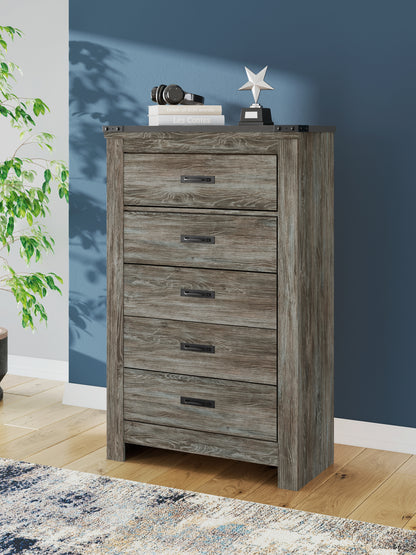 Stuart Furniture Outlet - Ashley Furniture - Frandern Bedroom - Two Drawer Night Stand / Gray - B4480-92