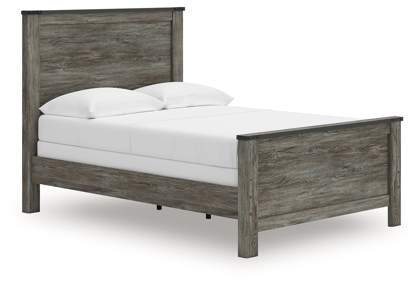 Stuart Furniture Outlet - Ashley Furniture - Frandern Bedroom - Full Panel Bed / Black/Gray - B4480B19