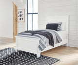 Twin Panel Storage Bed