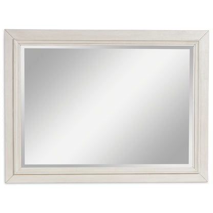 Stuart Furniture Outlet - Ashley Furniture - Shaybrock Bedroom - Bedroom Mirror / Antique White/Brown - B683-36
