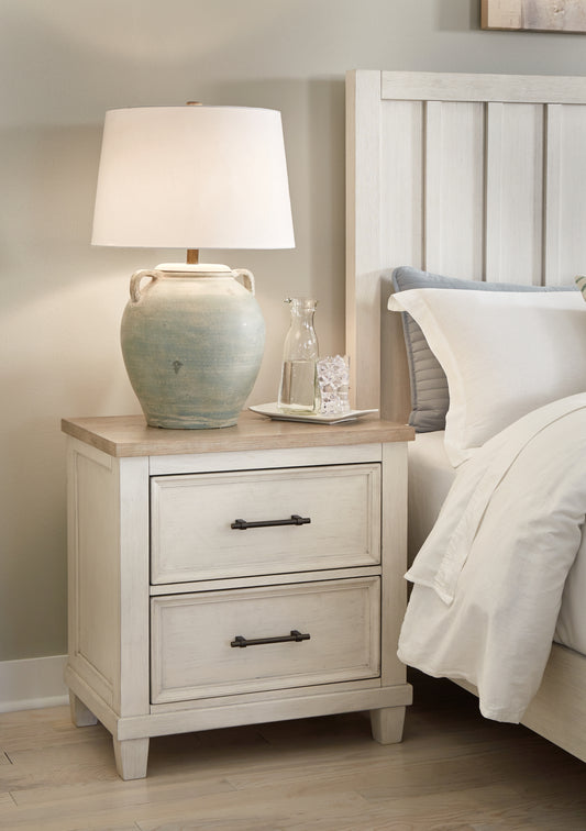 Stuart Furniture Outlet - Ashley Furniture - Shaybrock Bedroom - Dresser / Antique White/Brown - B683-31