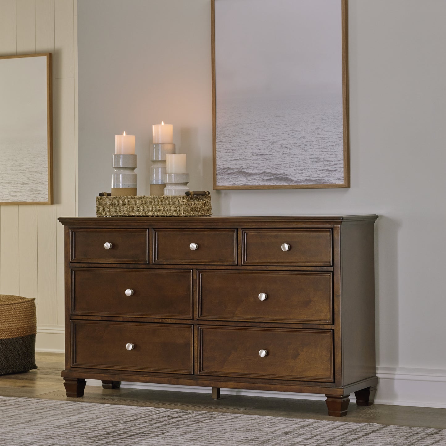 Stuart Furniture Outlet - Ashley Furniture - Danabrin Bedroom - Dresser / Brown - B685-31