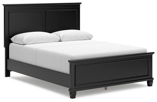 Stuart Furniture Outlet - Ashley Furniture - Lanolee Bedroom - Twin Panel Storage Bed / Black - B687B21