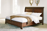 Queen Sleigh Storage Bed