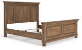 California King Storage Sleigh Bed