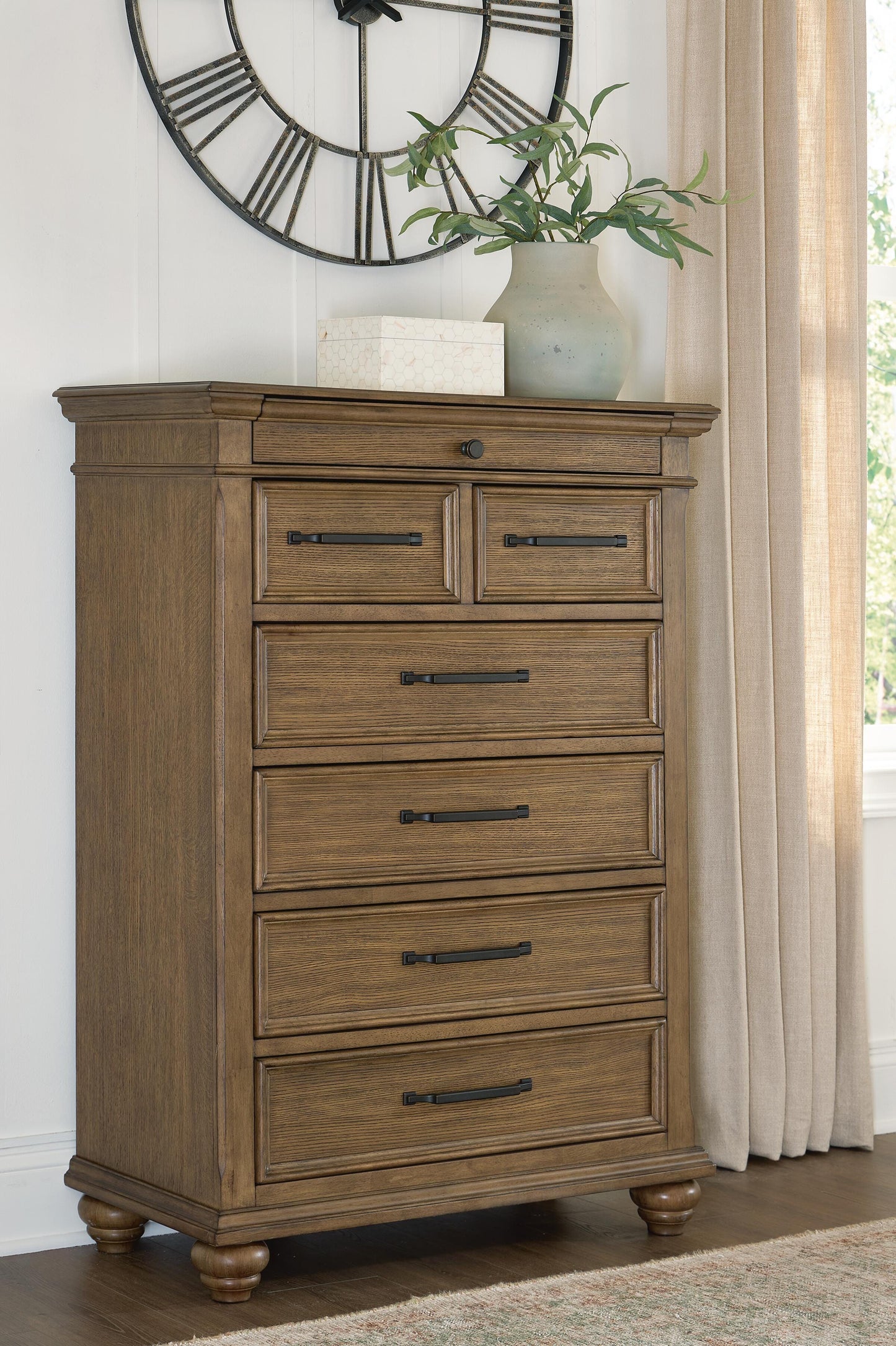 Stuart Furniture Outlet - Ashley Furniture - Karallin Bedroom - Seven Drawer Chest - PCB782-46
