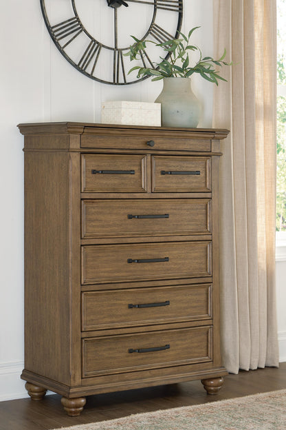 Stuart Furniture Outlet - Ashley Furniture - Karallin Bedroom - Seven Drawer Chest - PCB782-46