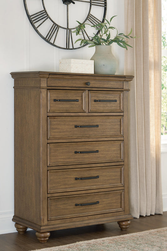 Stuart Furniture Outlet - Ashley Furniture - Karallin Bedroom - Seven Drawer Chest - PCB782-46