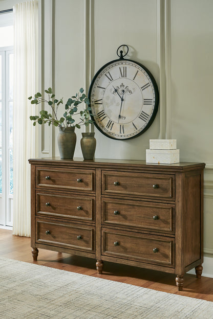 Stuart Furniture Outlet - Ashley Furniture - Sturlayne Bedroom - Dresser / Brown - B787-31