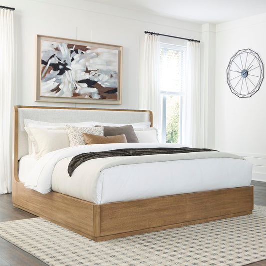 Stuart Furniture Outlet - Ashley Furniture - Pamaria Bedroom - King Upholstered Bed - PCB802B7