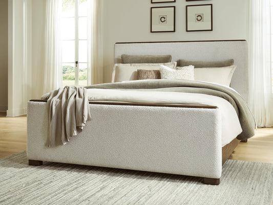 Stuart Furniture Outlet - Ashley Furniture - Radkin Bedroom - California King Upholstered Panel Bed - PCB843B5