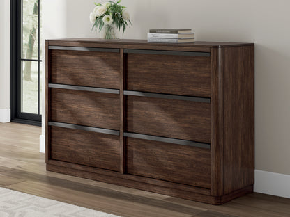 Stuart Furniture Outlet - Ashley Furniture - Dilenno Bedroom - Dresser / Dark Brown - PCB857-31
