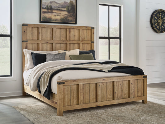 Stuart Furniture Outlet - Ashley Furniture - Ridgester Bedroom - King Panel Bed - B858B6