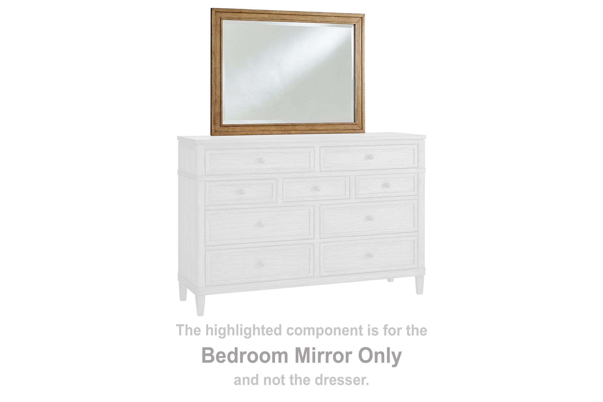 Stuart Furniture Outlet - Ashley Furniture - Sharlance Bedroom - Bedroom Mirror / Brown - B895-36