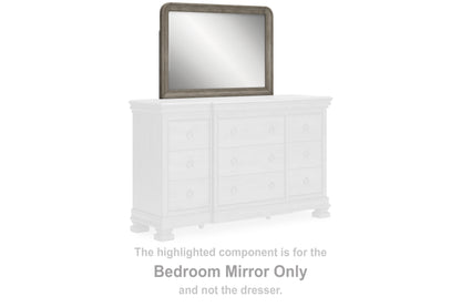 Stuart Furniture Outlet - Ashley Furniture - Lexorne Bedroom - Bedroom Mirror / Gray - B924-36