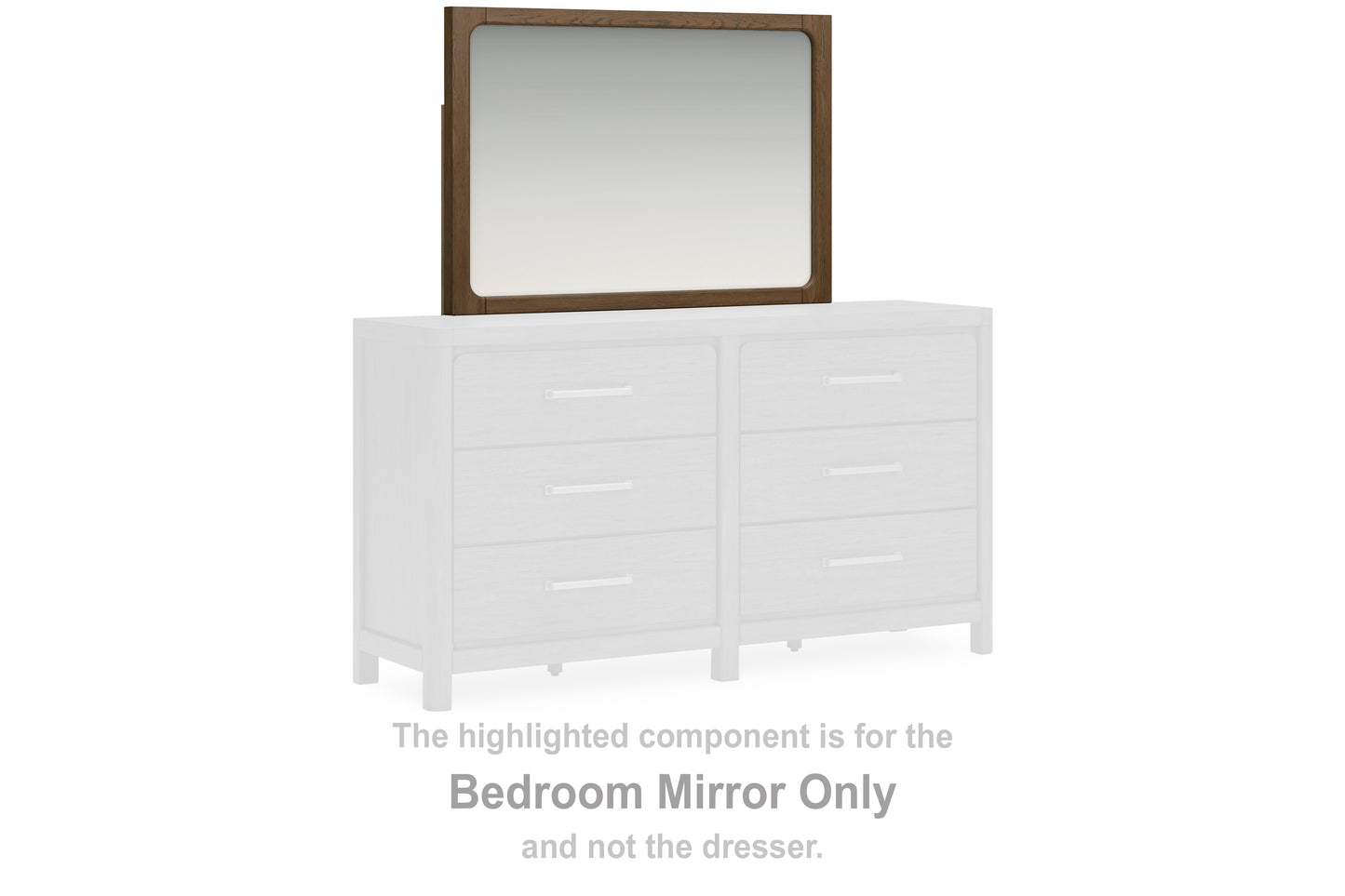 Stuart Furniture Outlet - Ashley Furniture - Cabalynn Bedroom - Bedroom Mirror / Light Brown - B974-36