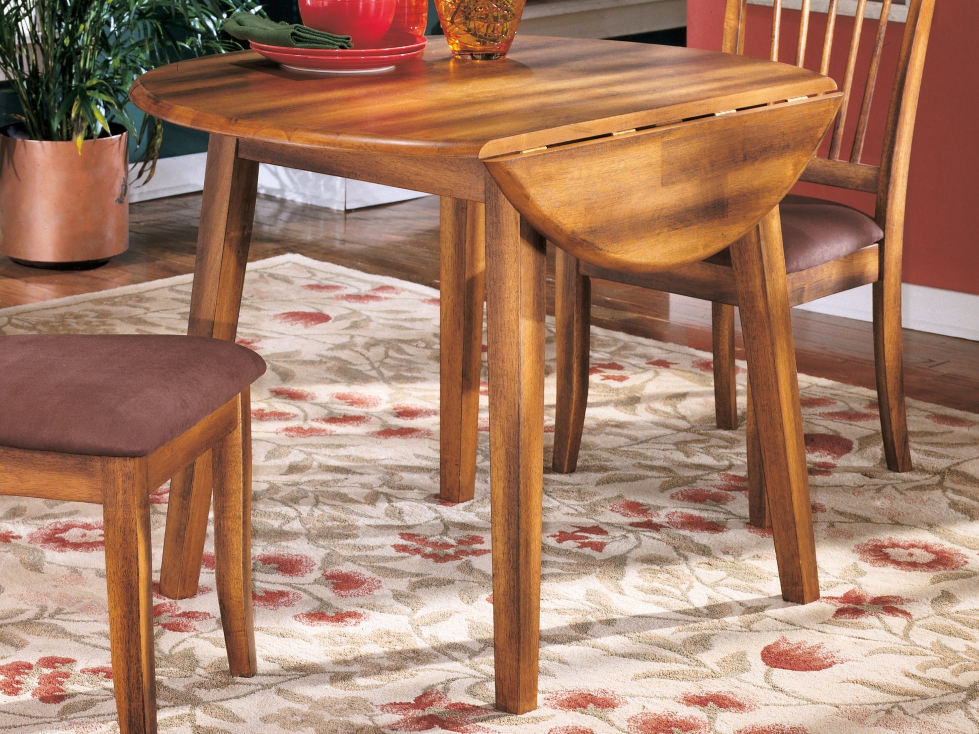 Stuart Furniture Outlet - Ashley Furniture - Berringer Dining Room - Dining Chair (Set of 2) / Rustic Brown - D199-01X2