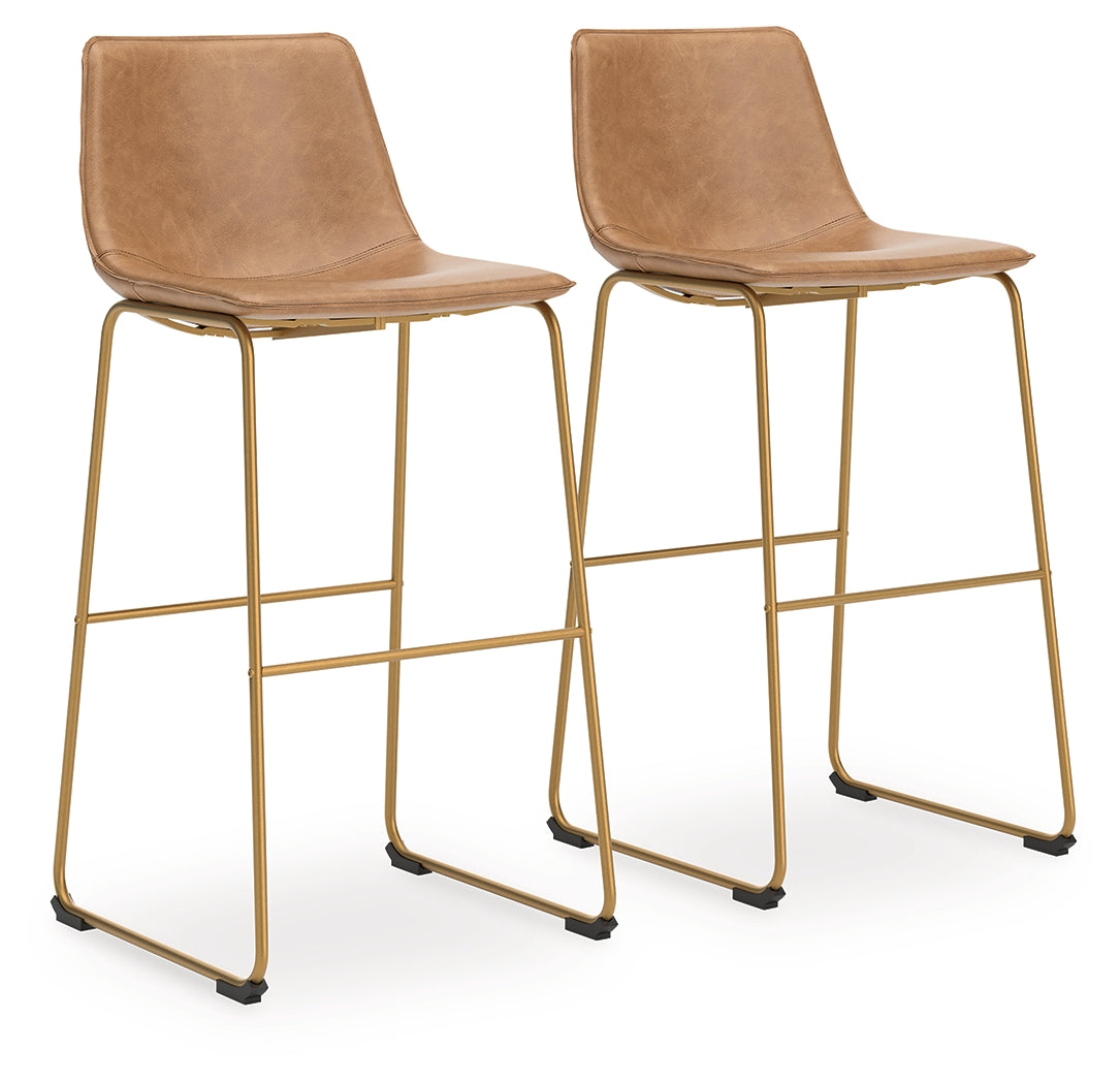 Stuart Furniture Outlet - Ashley Furniture - Ciabori Dining Room - Bar Height Barstool (Set of 2) / Multi - PCD373-330X2