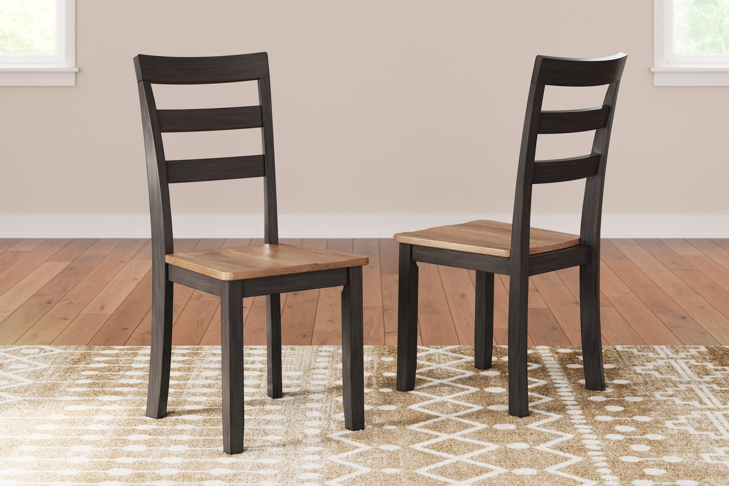 Stuart Furniture Outlet - Ashley Furniture - Gesthaven Dining Room - Dining Chair (Set of 2) / Natural/Brown - D396-01X2