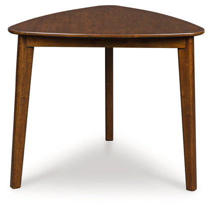 Stuart Furniture Outlet - Ashley Furniture - Tameride Dining Table - Triangle Dining Room Table / Brown - PCD609-16