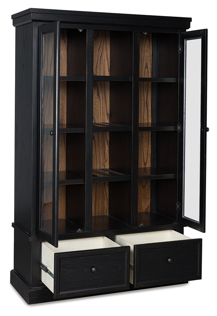 Stuart Furniture Outlet - Ashley Furniture - Greddinton Curio - Curio / Black/Brown - PCD824-186