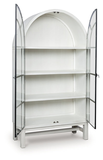 Stuart Furniture Outlet - Ashley Furniture - Greddinton Display Cabinet - Display Cabinet / Brown/Black - PCD824-476
