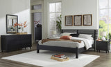 Queen Slat Panel Bed