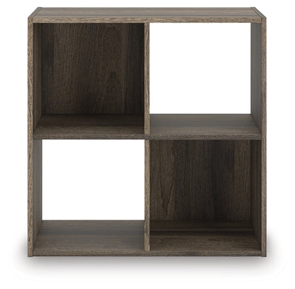 Stuart Furniture Outlet - Ashley Furniture - Shallifer Four Cube Organizer - Four Cube Organizer / Brown - EA1104-2X2