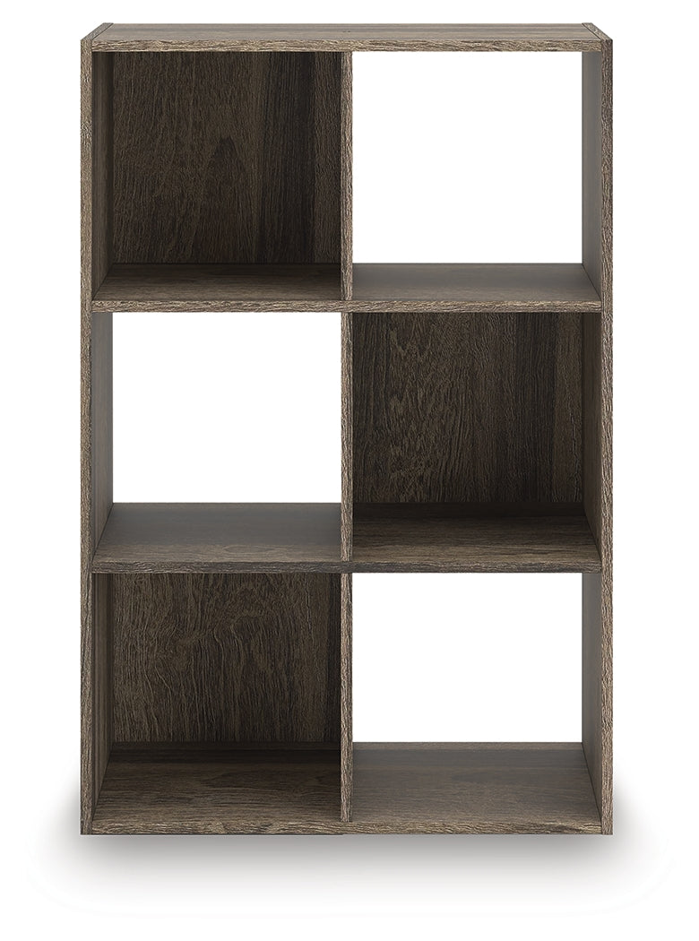 Stuart Furniture Outlet - Ashley Furniture - Shallifer Six Cube Organizer - Six Cube Organizer / Brown - EA1104-3X2