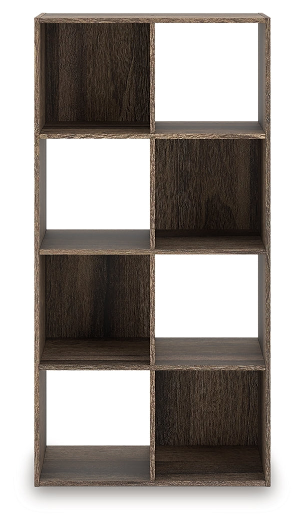 Stuart Furniture Outlet - Ashley Furniture - Shallifer Eight Cube Organizer - Eight Cube Organizer / Brown - EA1104-4X2