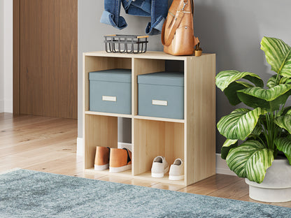 Stuart Furniture Outlet - Ashley Furniture - Piperton Four Cube Organizer - Four Cube Organizer / Charcoal - EA5514-2X2